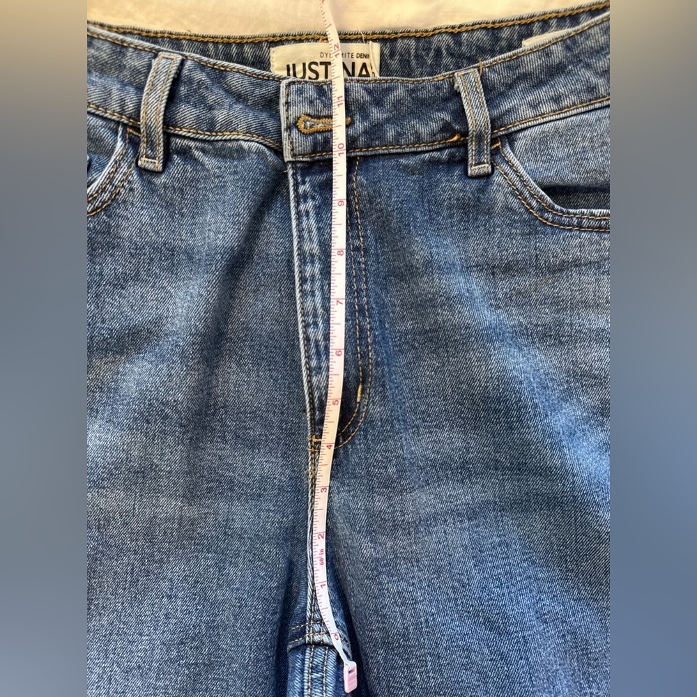 Dynamite Justina Blue Medium Wash Denim Jeans size 14 - Picture 7 of 8